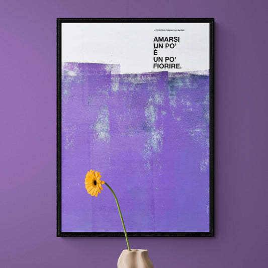 Opera Poster Amarsì un po', Lucio Battisti