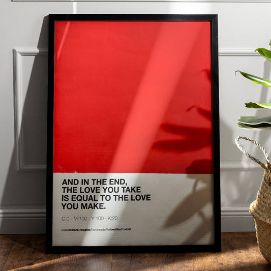 Opera Poster, The End, The beatles