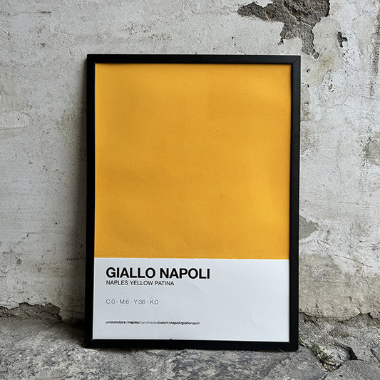 Opera Poster "Giallo Napoli", Die Warme Sonne von Partenope