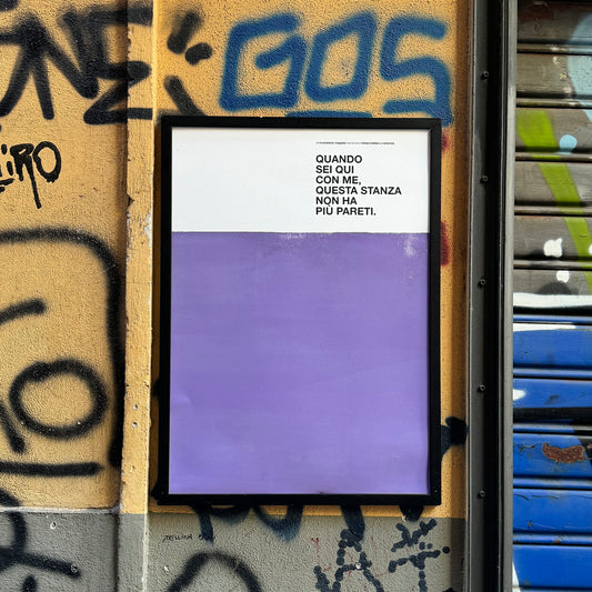 Opera Poster Il Cielo in una stanza, Mina