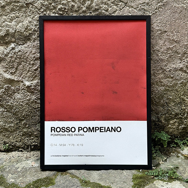 Opera Poster Rosso Pompeiano – Die unsterbliche Farbe Neapels